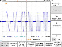 Тест-сигналы СС306. F-серия. Набор радиоимпульсов с нормированным увеличением частоты